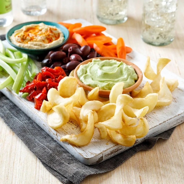 Mezze Fries Platter with Hummus and Avocado Labneh.jpg