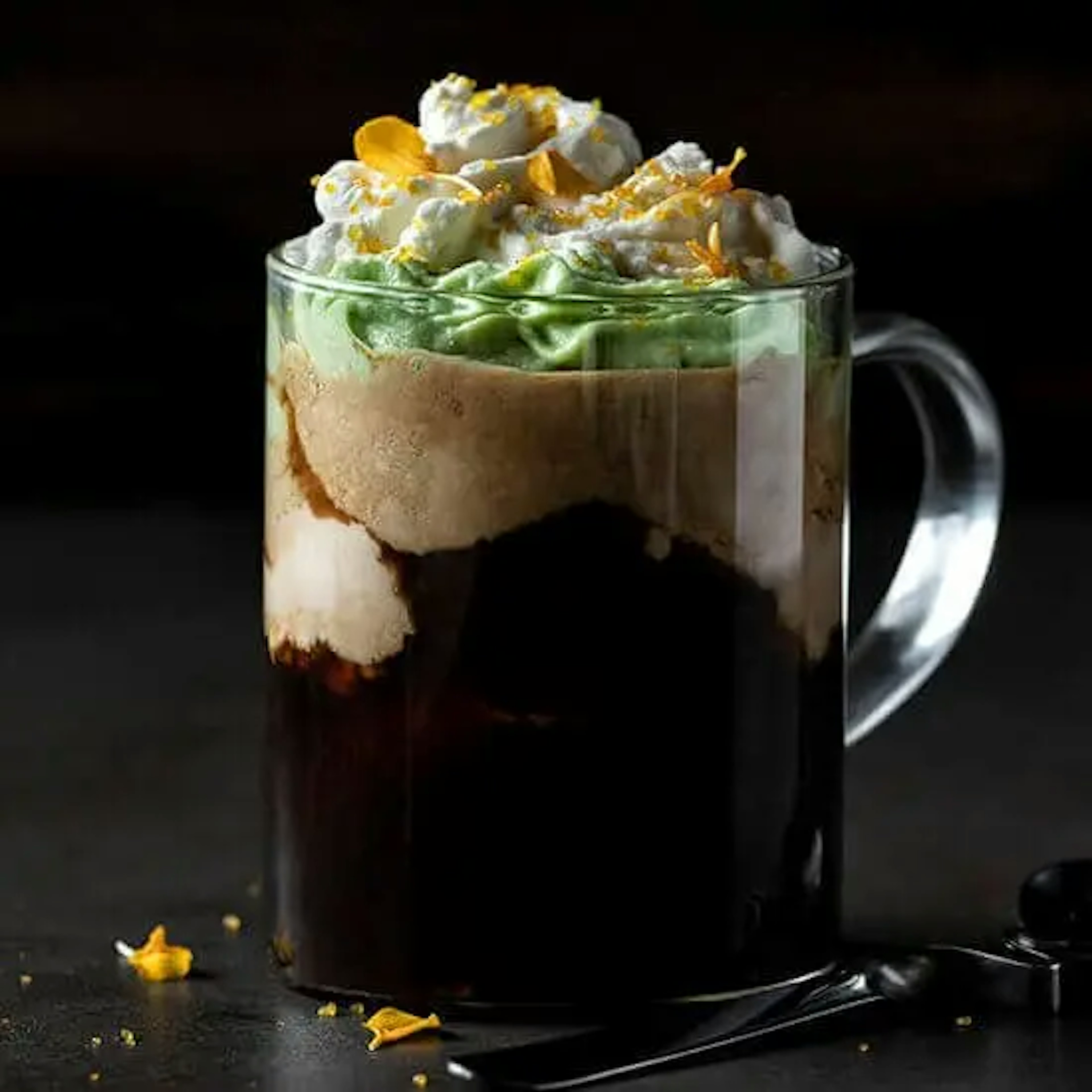 Avocado and Coconut Cold Foam Coffee