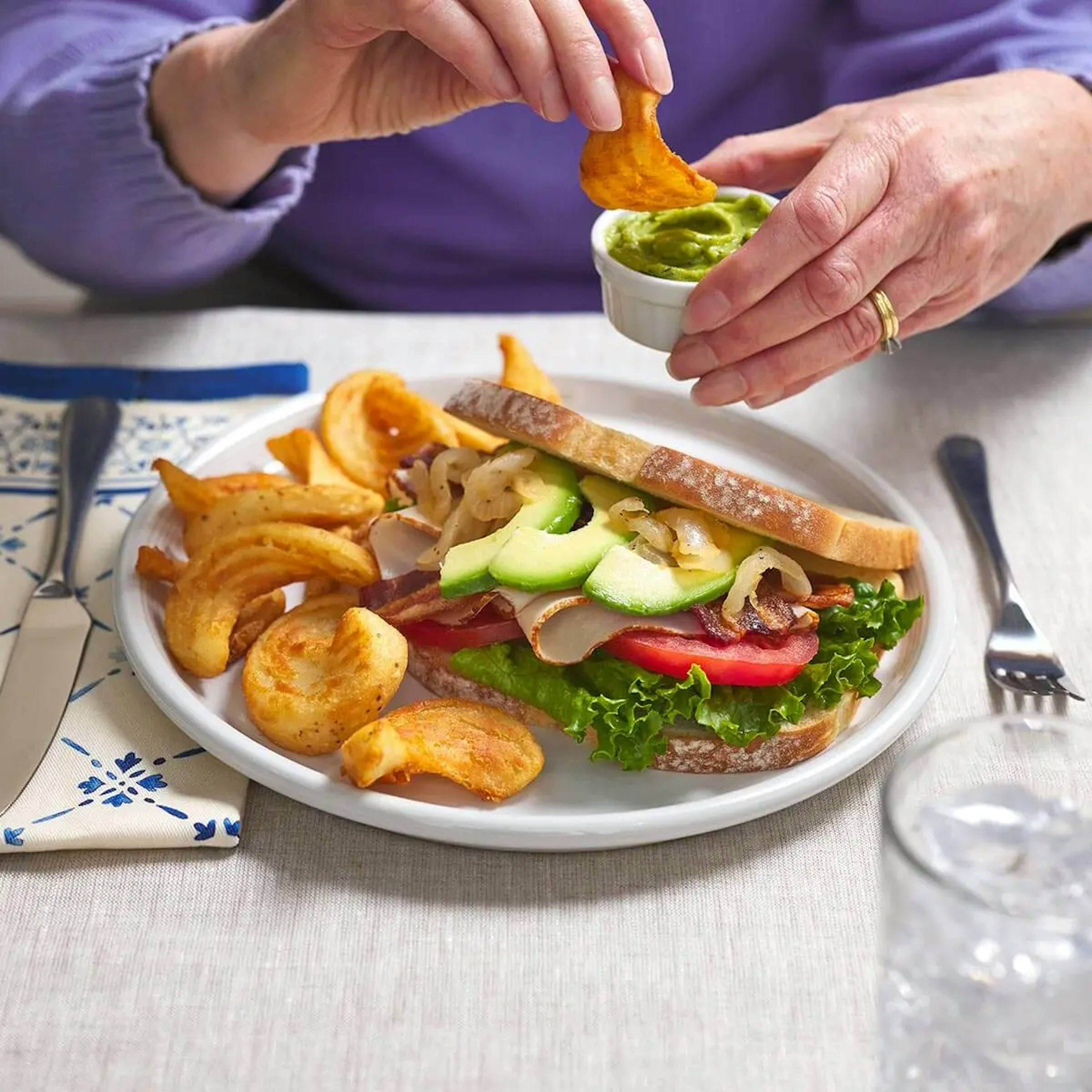 Food Station: Sandwich Bar for Senior Living Recipe Card