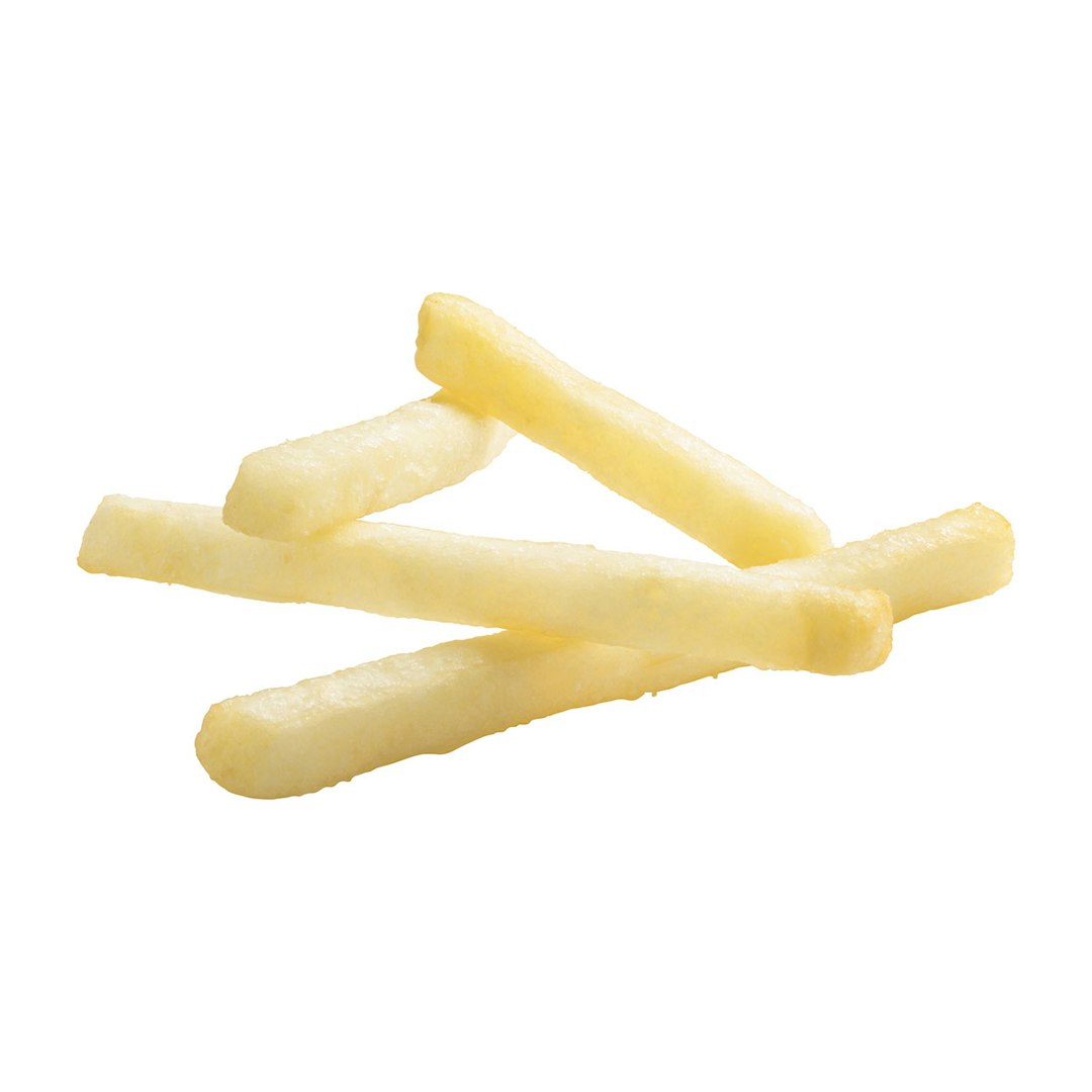 Clear Coated Straight Cut Fries