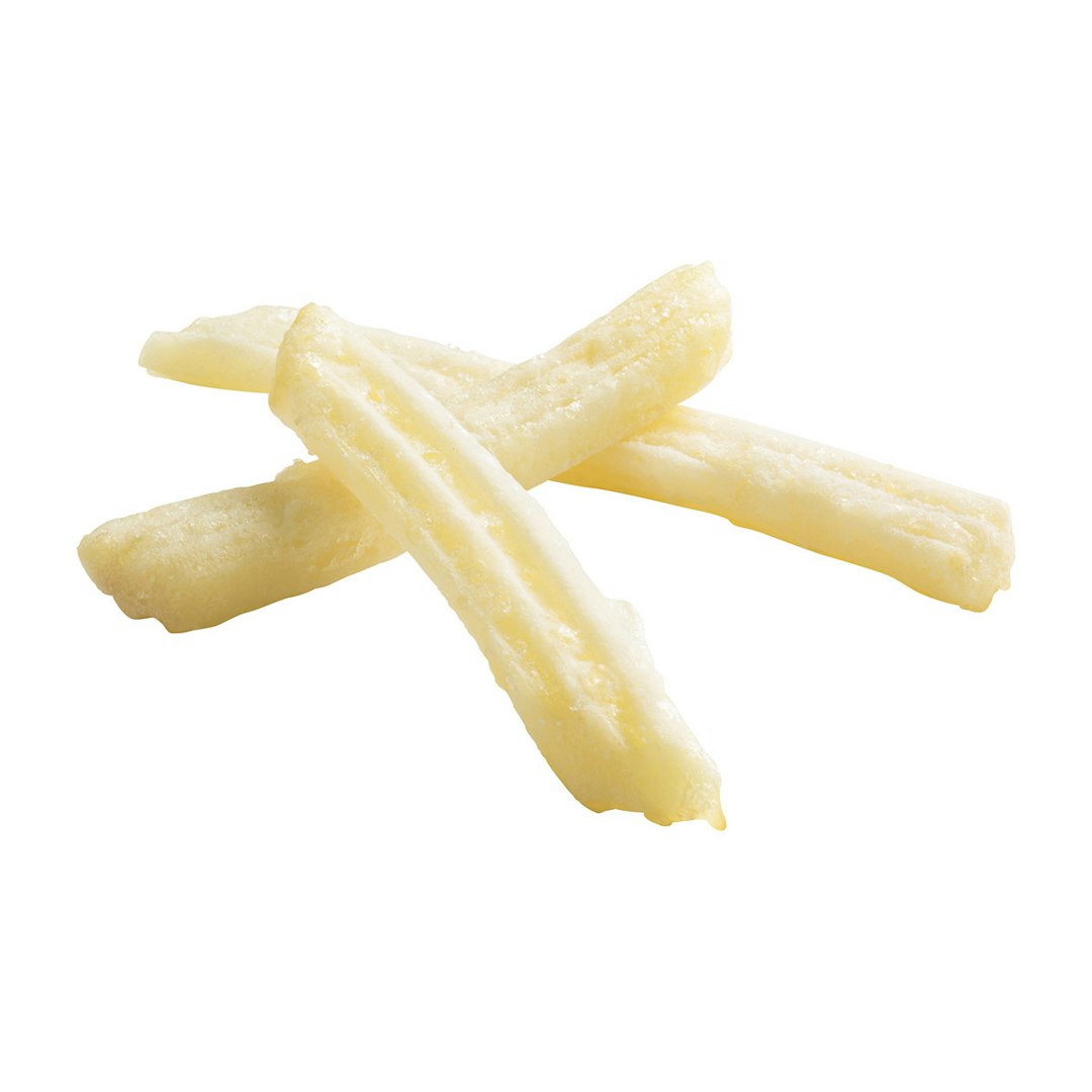 Clear Coated Tin Roof Fries